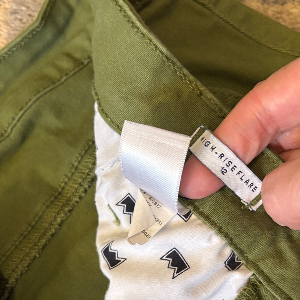 Crown & Ivy Green Chinos - Picture 3 of 3